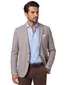 Beige geprint colbert Born with Appetite met pochet