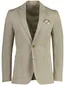 Polyester colbert met voering Born with Appetite beige slim fit