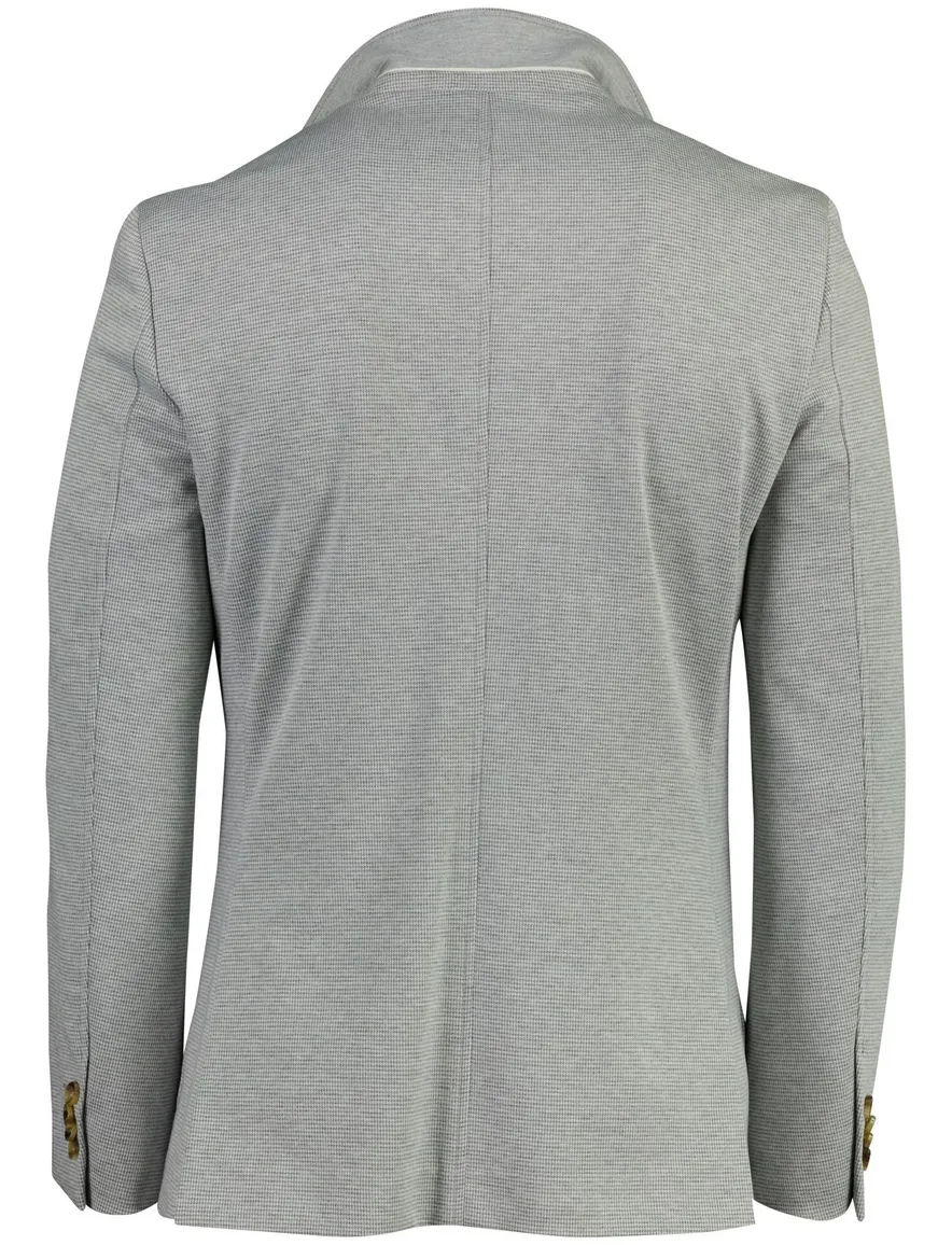 Colbert Born with Appetite lichtgrijs slim fit polyester