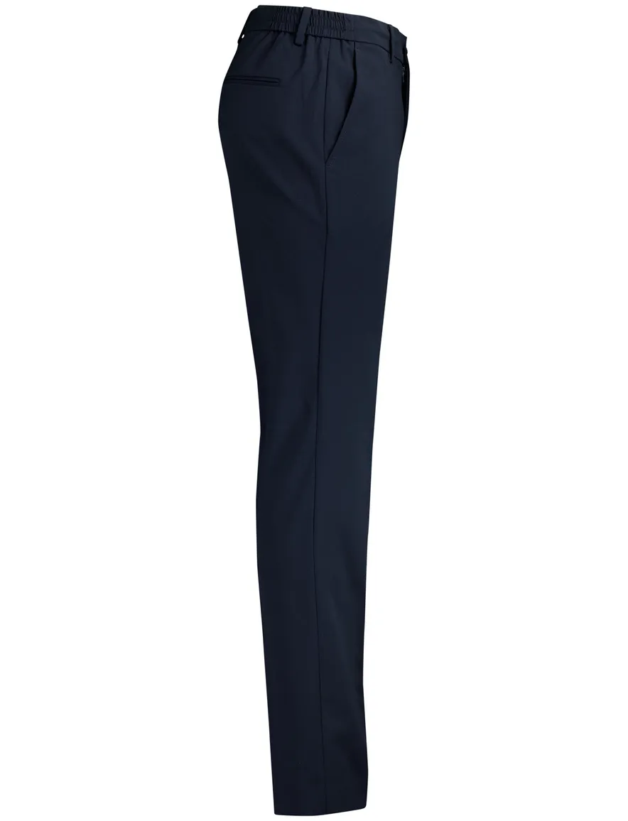 Born with Appetite navy pantalon katoen