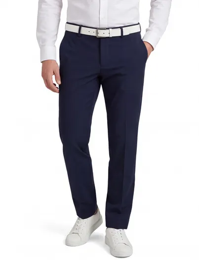 Born With Appetite Born with Appetite navy pantalon katoen