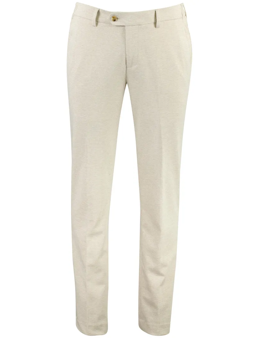 Broeken Born With Appetite beige elastische band stretch