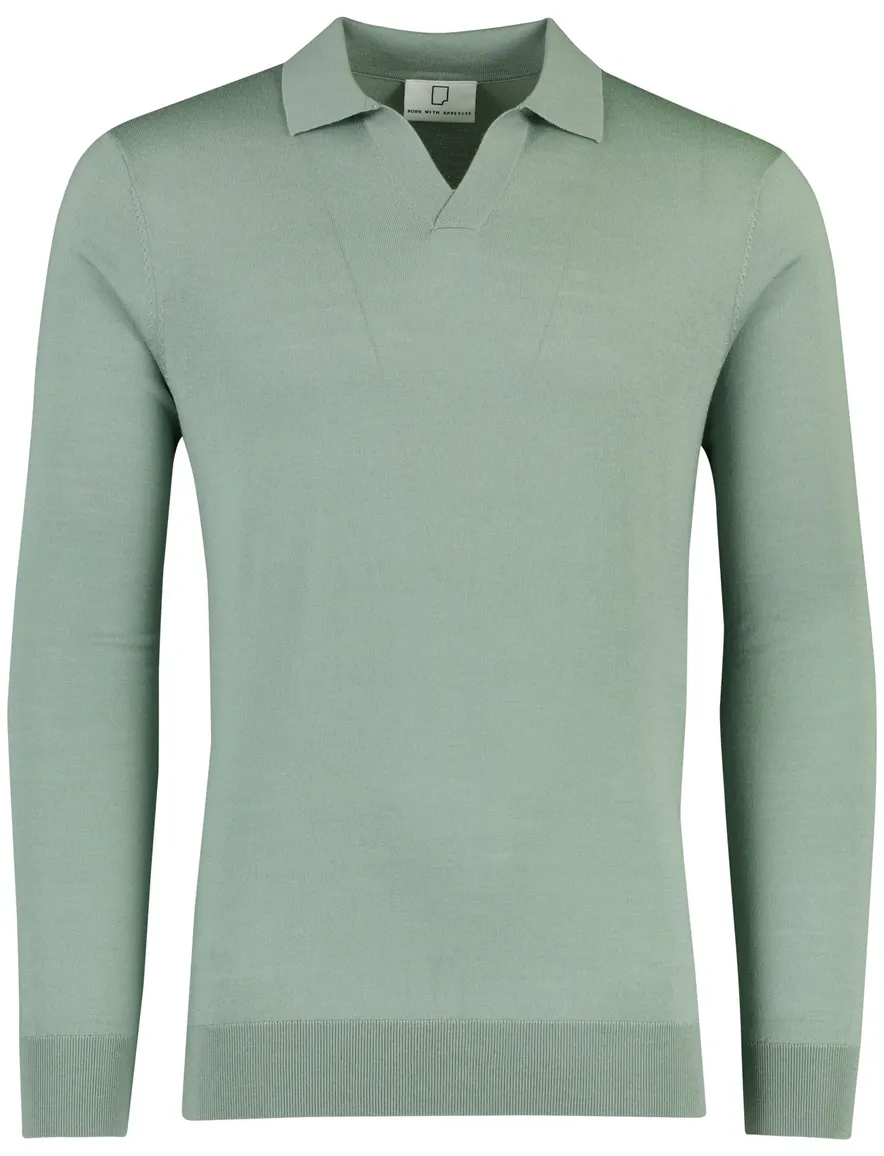 Born with Appetite poloshirt Connor v-hals