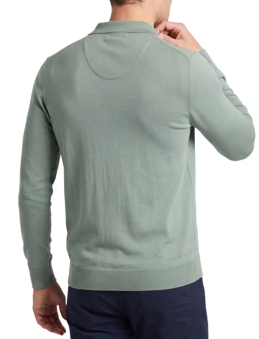 Groen poloshirt Born with Appetite slim fit
