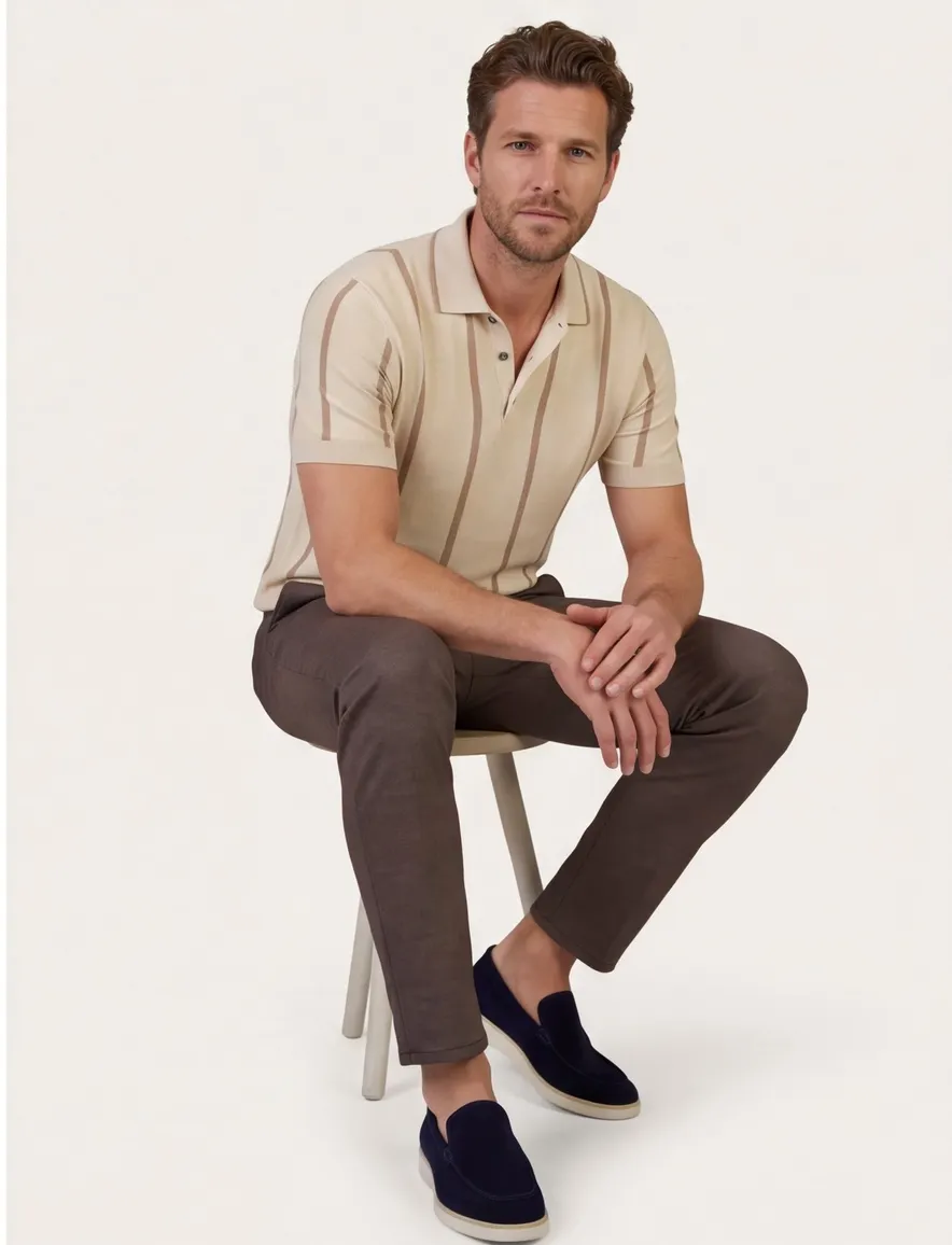 Born with Appetite Kit Gilmar Knitted Polo