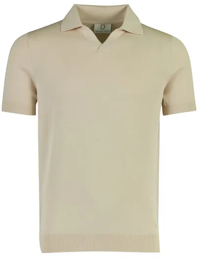Born With Appetite Born with Appetite Shiwn knitted v-hals polo beige