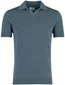Born with Appetite polo blauw slim fit
