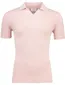Born with Appetite shiwn knitted poloshirt roze