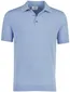 Born with Appetite lichtblauw Wolf knitten Polo
