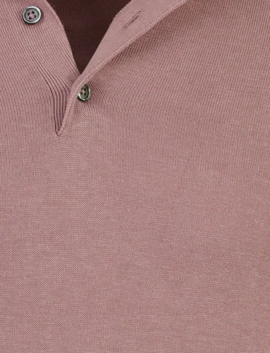 Born with Appetite oud roze knitted