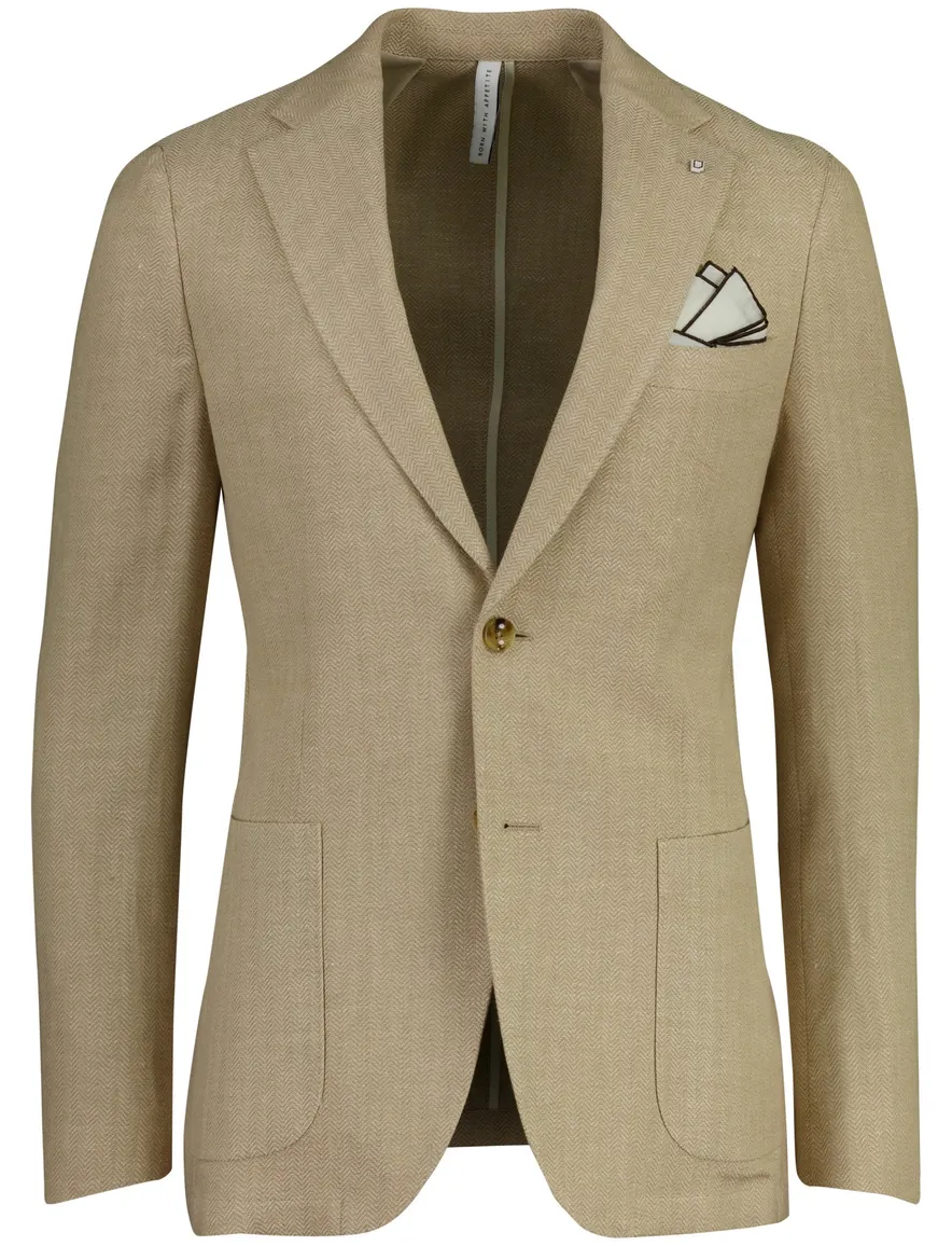 Born with Appetite slim fit colbert beige