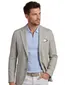 Linnen colbert met voering Born with Appetite grijs slim fit