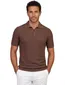 Scotland Blue Keane knitted polo bruin