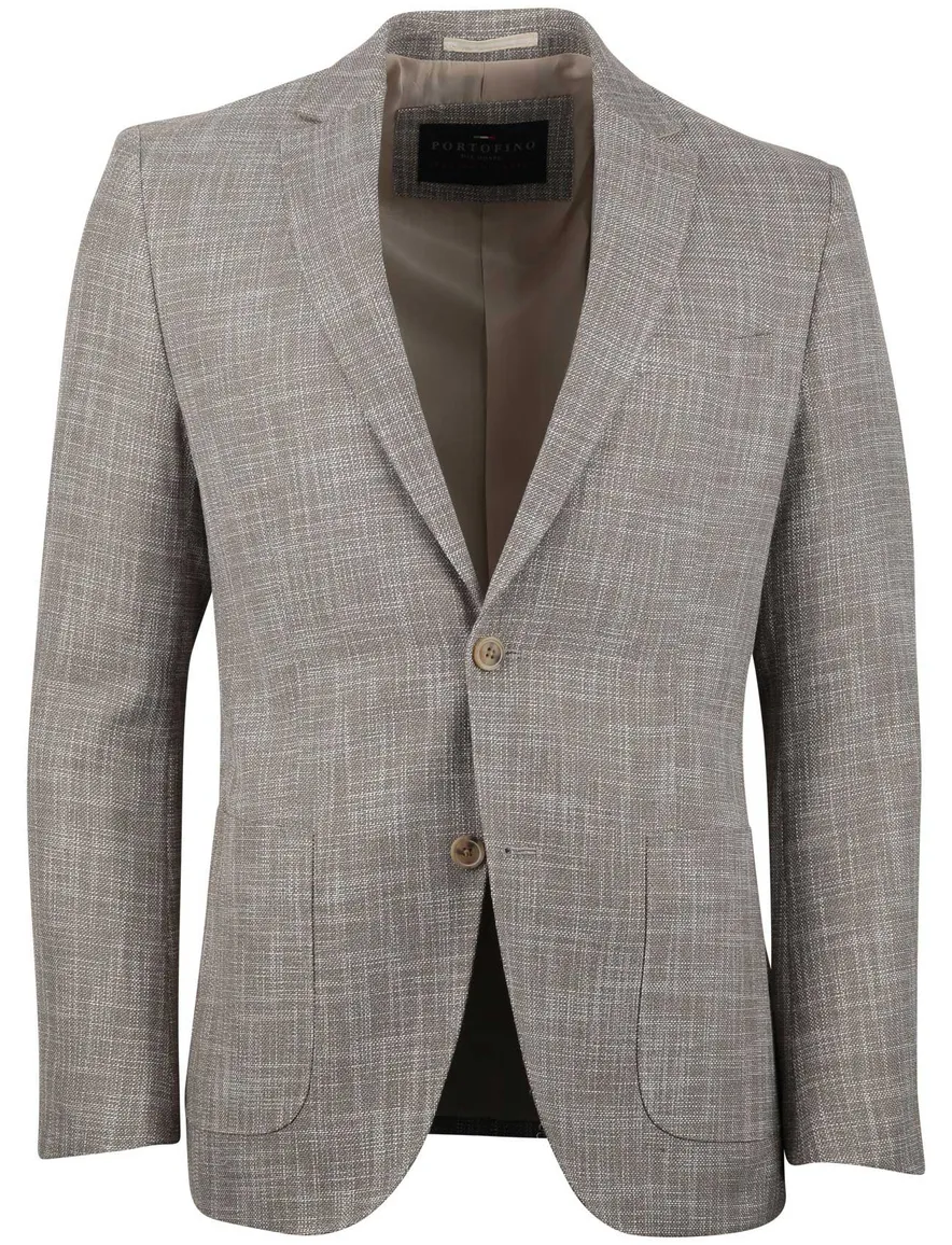 Portofino colbert grijs nomarle fit