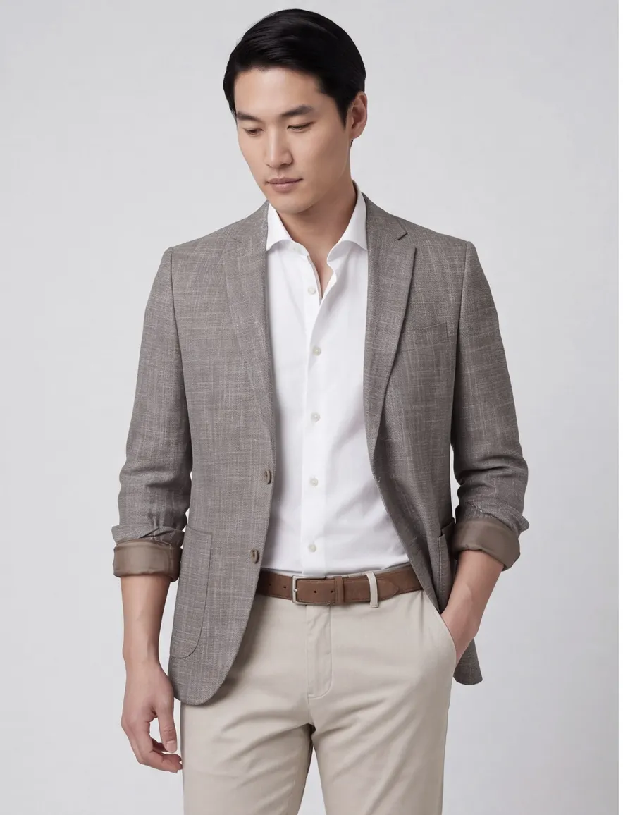 Portofino Leek colbert bruin drop 7,5 fit