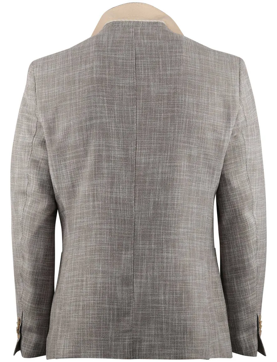 Portofino colbert grijs nomarle fit
