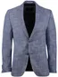 colbert Portofino blauw normale fit gemeleerd