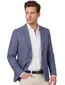 Portofino colbert blauw gemeleerd