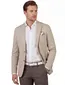 Viscose colbert met voering Born with Appetitie beige slim fit