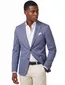 Colbert Born With Appetite blauw gemêleerd slim fit