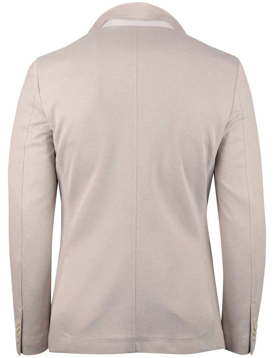 beige colbert Portofino pochet