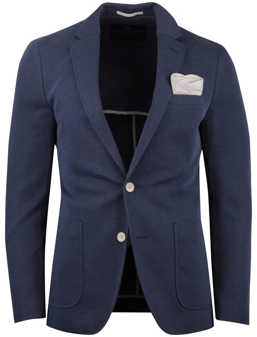 donkerblauw colbert Portofino normale fit