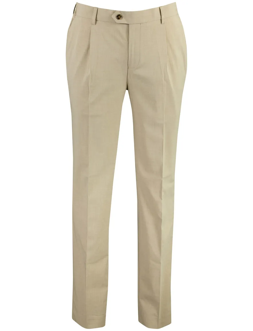 Born With Appetite pantalon beige slim fit