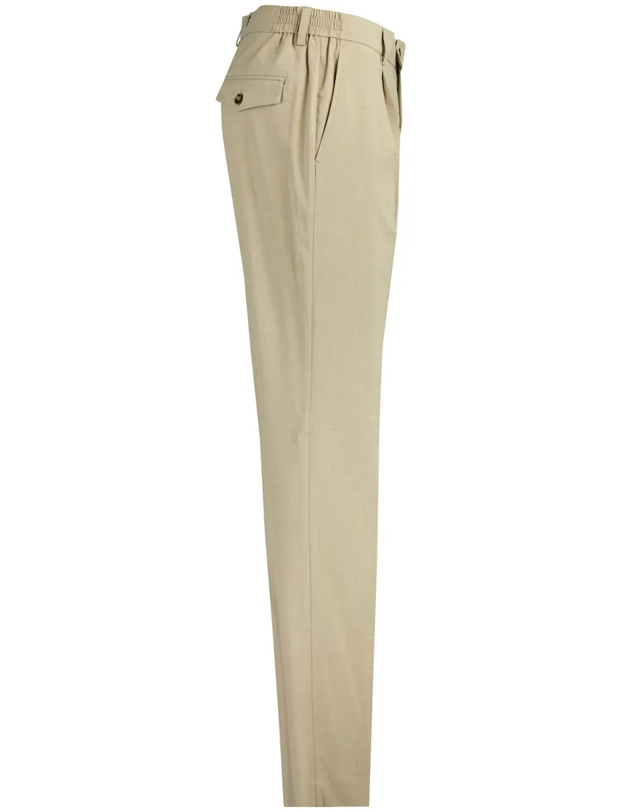 Born With Appetite pantalon beige slim fit