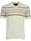 Scotland Blue Avan Knitted poloshirt beige bruin