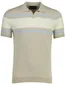 Scotland Blue Avan Knitted poloshirt beige blauw