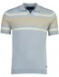 Scotland Blue Avan Knitted poloshirt lichtblauw