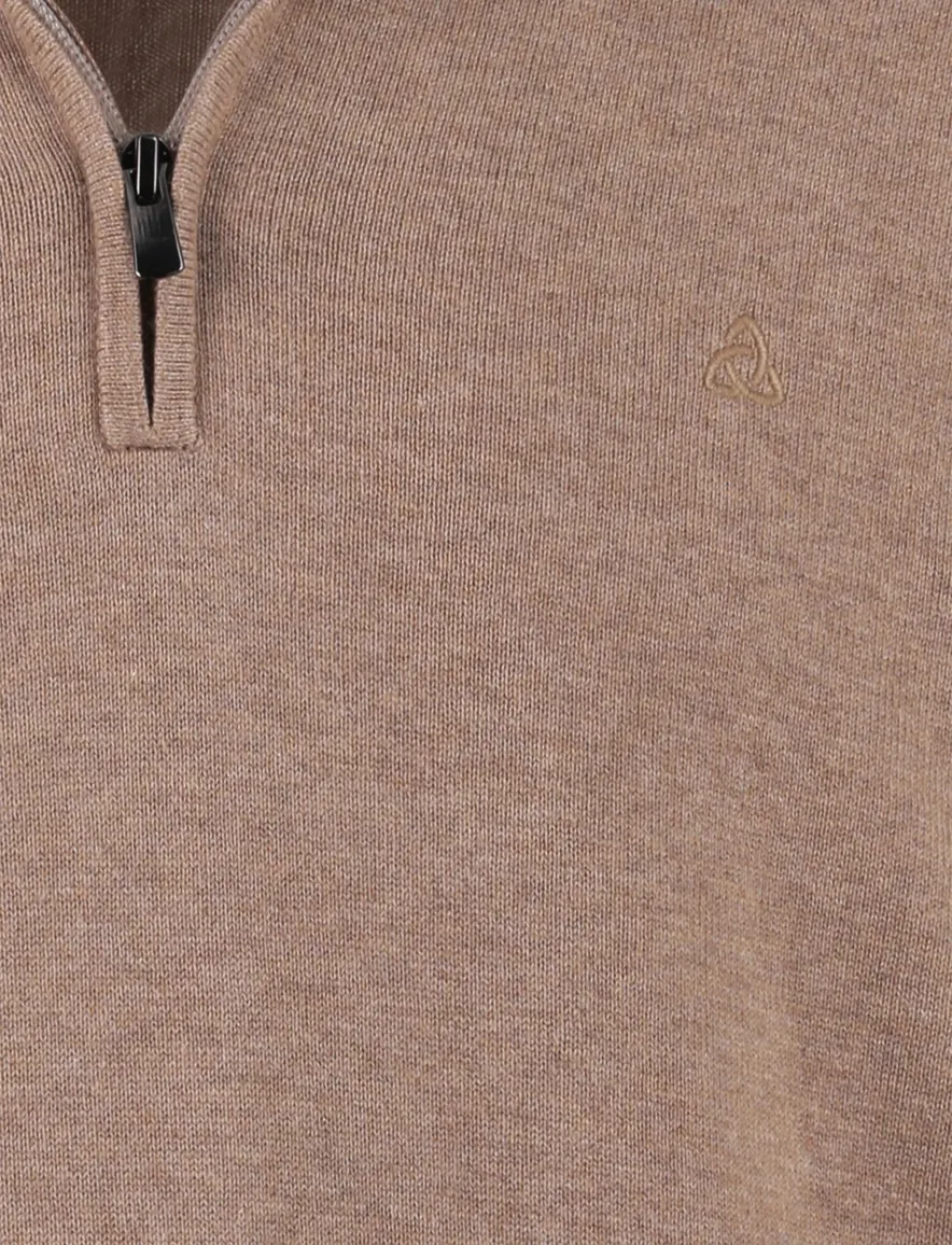Scotland Blue beige halfzip
