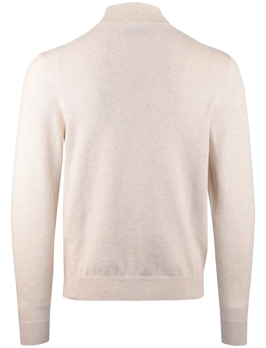 Scotland Blue beige halfzip