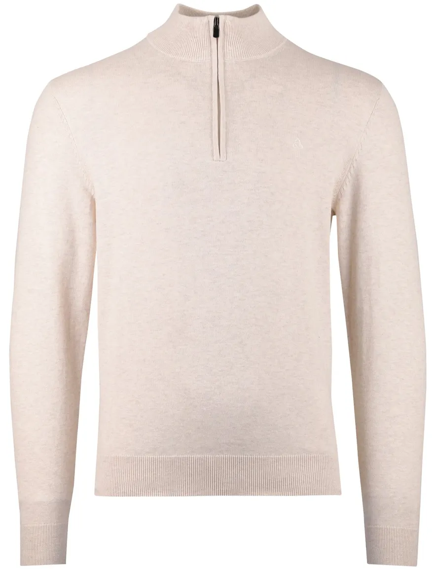 Scotland Blue beige halfzip