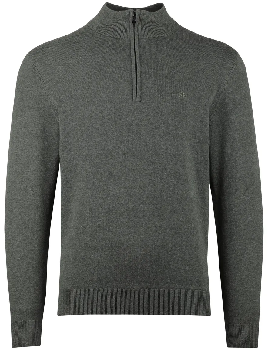 Scotland Blue donkergroen halfzip