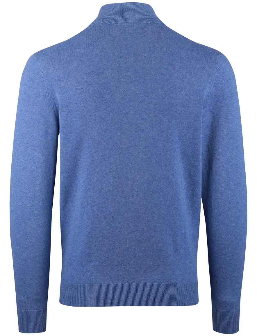 Scotland Blue halfzip blauw