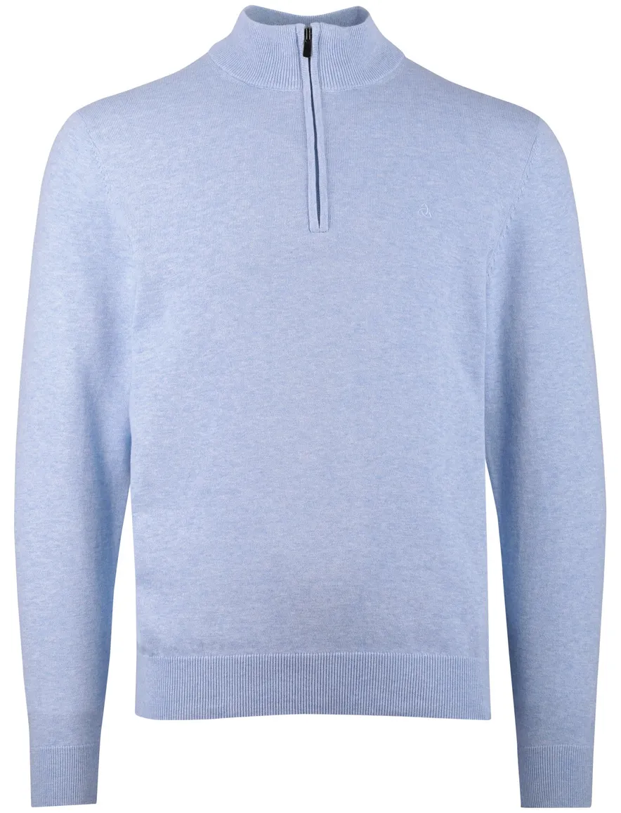 Scotland Blue lichtblauw halfzip