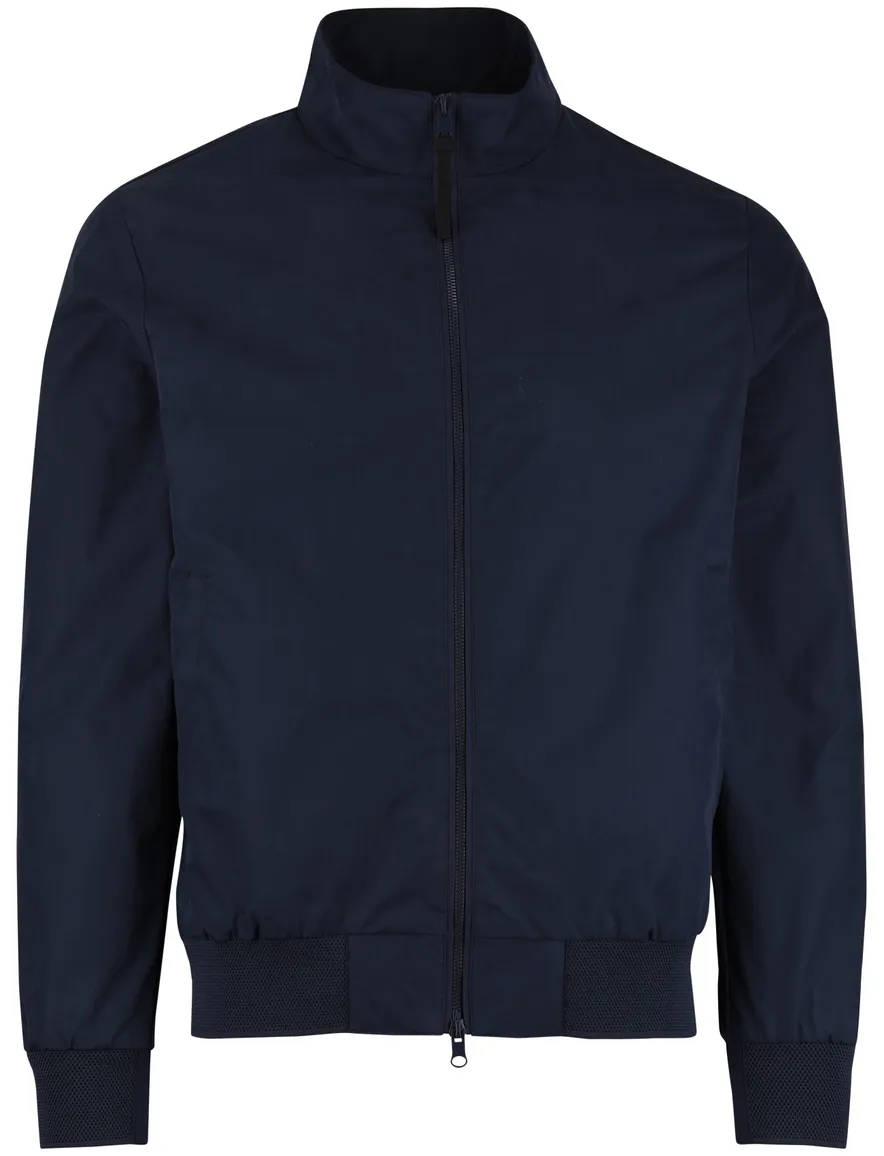 donkerblauw tussenjas People of Shibuya met boord
