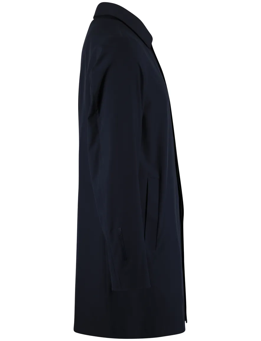 People of Shibuya tussenjas donkerblauw half lang