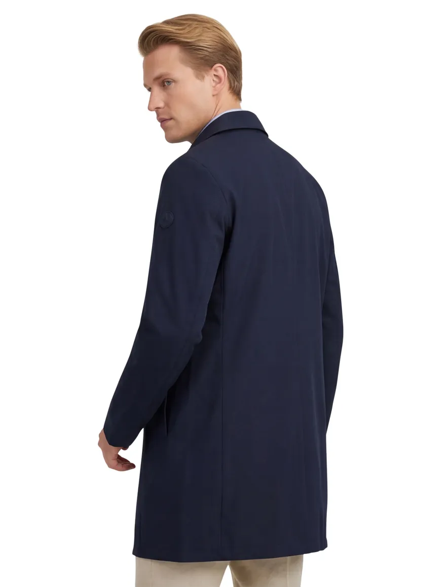People of Shibuya tussenjas donkerblauw half lang