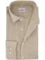 Seidensticker slim fit beige overhemd linnen
