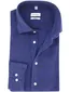 Seidensticker overhemd linnen blauw regular fit