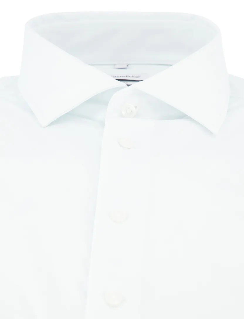 Overhemd Seidensticker slim fit cutaway boord wit