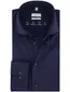 Seidensticker overhemd donkerblauw slim fit cutaway boord
