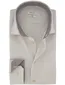 Seidensticker Slim Fit overhemd beige effen katoen strijkvrij