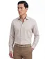 Seidensticker Slim fit overhemd beige strijkvrij