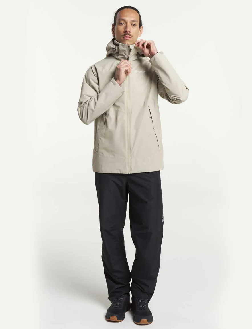 Tenson jas beige waterdicht