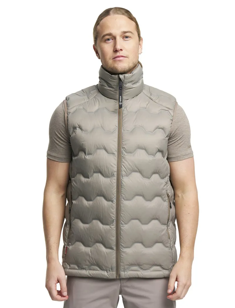 Tenson gewatteerde bodywarmer grijs