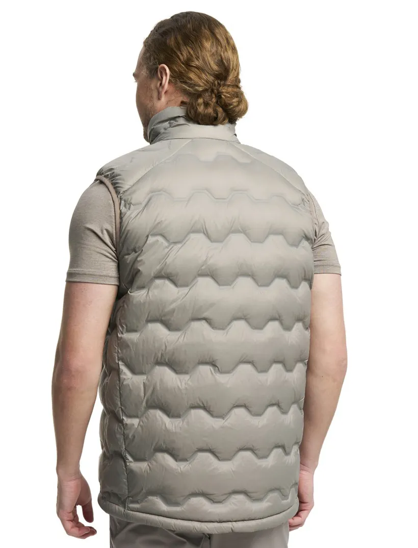 Tenson bodywarmer taupe effen
