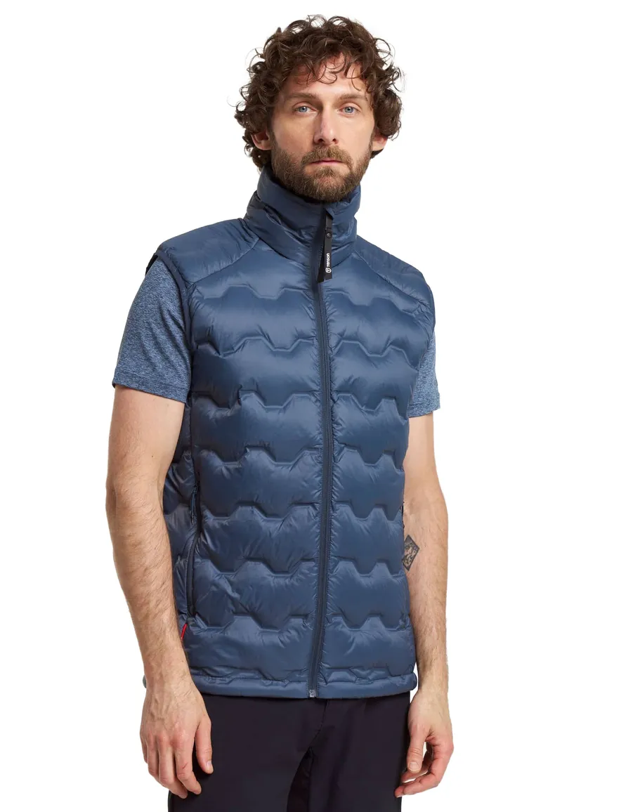 Donkerblauwe bodywarmer Tenson normale fit